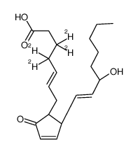 Prostaglandin A2-d4 structure