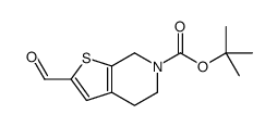 2-甲酰基-4,5-二氢噻吩并[2,3-c]吡啶-6(7H)-羧酸叔丁酯图片