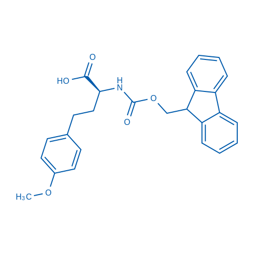 Fmoc-4-methoxy-L-homophenylalanine structure