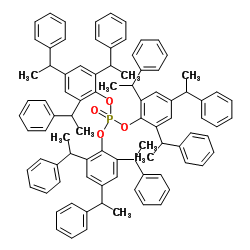 Tris[2,4,6-tris(1-phenylethyl)phenyl] phosphate Structure