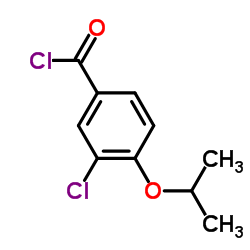 3-Chloro-4-isopropoxybenzoyl chloride Structure