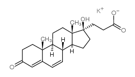 Potassium canrenoate Structure