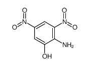 2-amino-3,5-dinitrophenol结构式