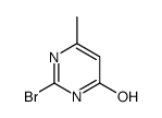 2-bromo-6-methyl-1H-pyrimidin-4-one结构式