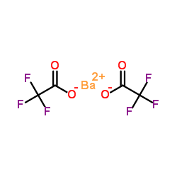 BARIUM TRIFLUOROACETATE structure