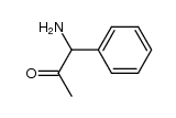 1-amino-1-phenylpropan-2-one结构式