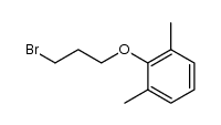 2-(3-bromopropoxy)-1,3-dimethyl-benzene结构式