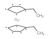 bis(ethylcyclopentadienyl)ruthenium(ii) Structure