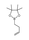 2-(3-丁烯-1-基)-4,4,5,5-四甲基-1,3,2-二氧杂环戊硼烷结构式