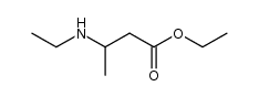 ethyl 3-(ethylamino)butanoate结构式