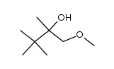 1-methoxy-2,3,3-trimethyl-butan-2-ol结构式