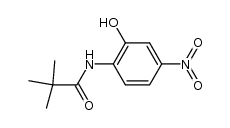 N-(2-hydroxy-4-nitrophenyl)pivalamide Structure