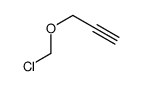 3-(chloromethoxy)prop-1-yne Structure