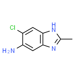 1H-Benzimidazol-5-amine,6-chloro-2-methyl-(9CI)结构式