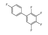 1,2,3,4-tetrafluoro-5-(4-fluorophenyl)benzene结构式