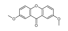 2,7-dimethoxyxanthen-9-one Structure