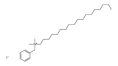 benzyl-dimethyl-octadecylazanium,iodide结构式