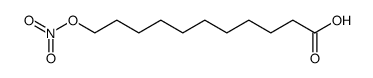 11-(nitrooxy)undecanoic acid结构式