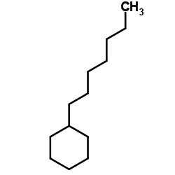 Heptylcyclohexane Structure