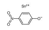 p-nitrophenol, tin(ii) salt Structure