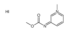 methyl N-(1-methylpyridin-1-ium-3-yl)carbamate,iodide结构式