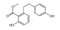 2-Hydroxy-6-[2-(4-hydroxyphenyl)ethyl]benzoic acid Methyl ester结构式