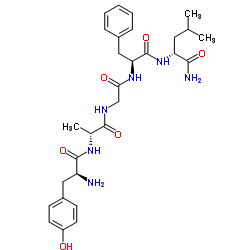 (D-Ala2,D-Leu5)-Enkephalin amide图片