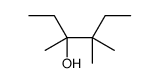 3,4,4-trimethylhexan-3-ol结构式