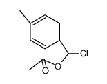 Essigsaeure-(α-chlor-p-xylylester)结构式