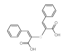 (E)-2-[(E)-1-carboxy-2-phenyl-ethenyl]sulfanyl-3-phenyl-prop-2-enoic acid picture