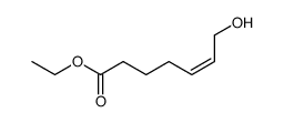 (Z)-ethyl 7-hydroxyhept-5-enoate结构式