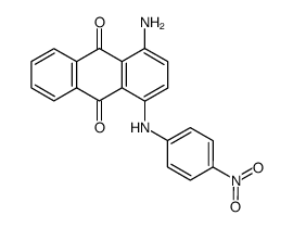 1-amino-4-(4-nitrophenylamino)anthraquinone结构式