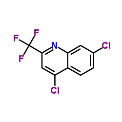 4,7-二氯-2-(三氟甲基)喹啉结构式