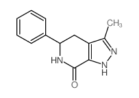 7-methyl-4-phenyl-3,8,9-triazabicyclo[4.3.0]nona-6,9-dien-2-one structure