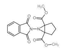 dimethyl 6-(1,3-dioxoisoindol-2-yl)-6-azabicyclo[3.1.0]hexane-1,5-dicarboxylate structure