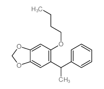 6-butoxy-5-(1-phenylethyl)benzo[1,3]dioxole picture