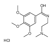 dimethyl-[2-[(3,4,5-trimethoxybenzoyl)amino]ethyl]azanium,chloride结构式