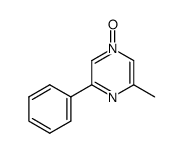 2-methyl-6-phenylpyrazine 4-oxide Structure