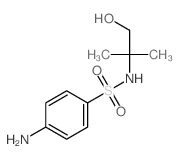 4-amino-N-(1-hydroxy-2-methyl-propan-2-yl)benzenesulfonamide Structure