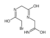 2-[[2-[(2-bromoacetyl)amino]acetyl]amino]acetamide Structure