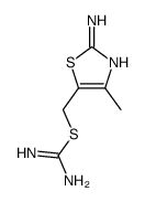 Carbamimidothioic acid, (2-amino-4-methyl-5-thiazolyl)methyl ester (9CI) picture