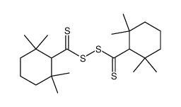 Bis(2,2,6,6-tetramethylcyclohexanthiocarbonyl)disulfid Structure