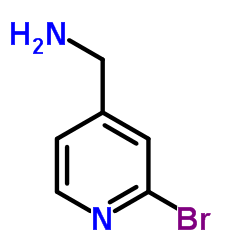 (2-Bromopyridin-4-yl)methanamine structure