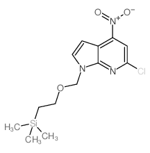 6-氯-4-硝基-1-[[2-(三甲基甲硅烷基)乙氧基]甲基]-1H-吡咯并[2,3-b]吡啶图片
