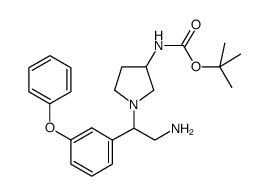 3-N-BOC-AMINO-1-[2-AMINO-1-(3-PHENOXY-PHENYL)-ETHYL]-PYRROLIDINE picture