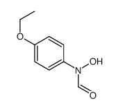 N-hydroxy-N-formyl-4-phenetidine structure