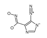 5-(oxidocarbamoyl)-1H-imidazole-4-diazonium Structure