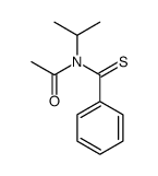 N-(benzenecarbonothioyl)-N-propan-2-ylacetamide Structure