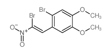 1-bromo-2-(2-bromo-2-nitro-ethenyl)-4,5-dimethoxy-benzene picture