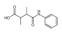 2,3-dimethyl-N-phenyl-succinamic acid Structure